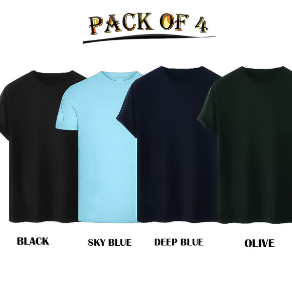 Men T-shirts Pack Of 4